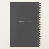 Mijn Prayer Journal Notitieboek (Achterkant)