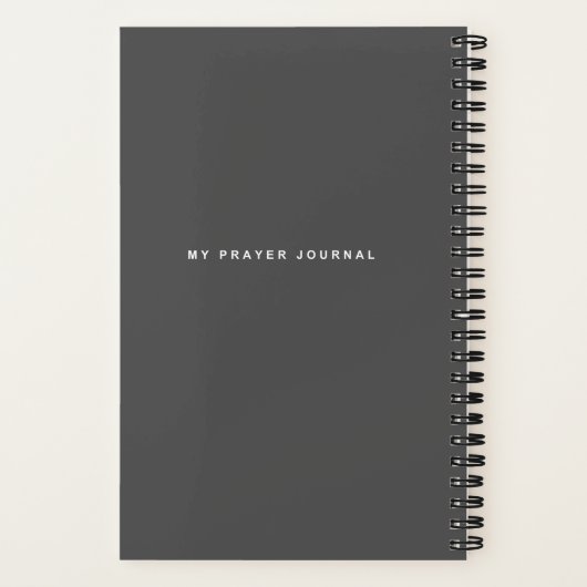 Mijn Prayer Journal Notitieboek (Achterkant)