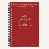 Mijn Prayer Journal Notitieboek (Voorkant)