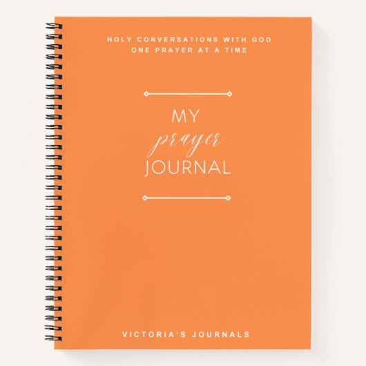 Mijn Prayer Journal Notitieboek (Voorkant)