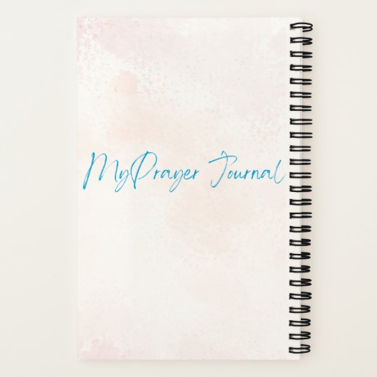 Mijn Prayer Journal Notitieboek (Achterkant)