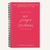 Mijn Prayer Journal Notitieboek (Voorkant)