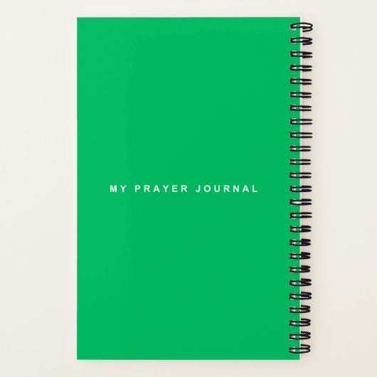 Mijn Prayer Journal Notitieboek (Achterkant)