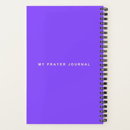 Mijn Prayer Journal Notitieboek (Achterkant)
