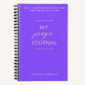 Mijn Prayer Journal Notitieboek (Voorkant)