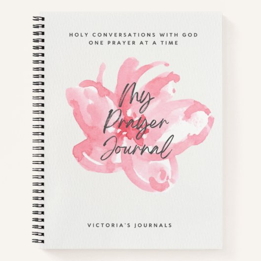 Mijn Prayer Journal Notitieboek (Voorkant)