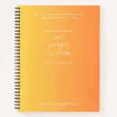 Mijn Prayer Journal Notitieboek (Voorkant)