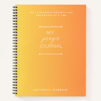 Mijn Prayer Journal Notitieboek