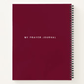 Mijn Prayer Journal Notitieboek (Achterkant)