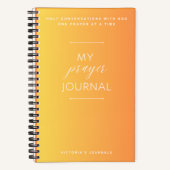 Mijn Prayer Journal Notitieboek (Voorkant)