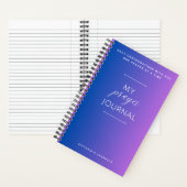 Mijn Prayer Journal Notitieboek (Binnen)