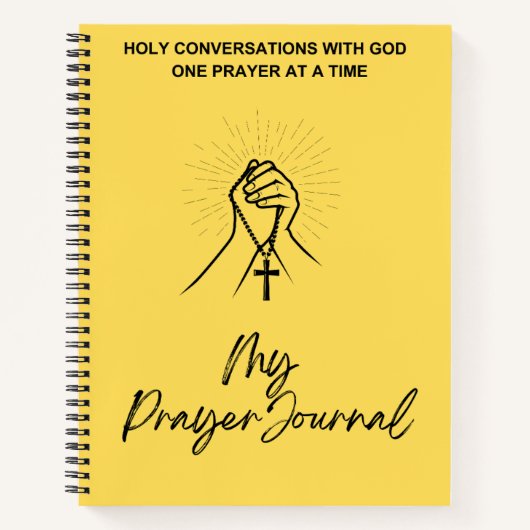 Mijn Prayer Journal Notitieboek (Voorkant)