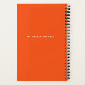 Mijn Prayer Journal Notitieboek (Achterkant)