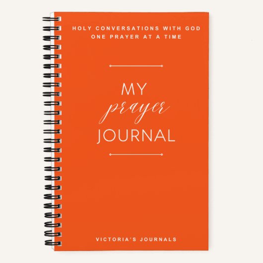 Mijn Prayer Journal Notitieboek (Voorkant)