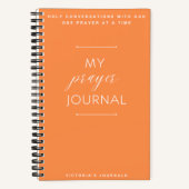 Mijn Prayer Journal Notitieboek (Voorkant)