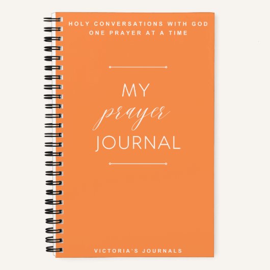 Mijn Prayer Journal Notitieboek (Voorkant)