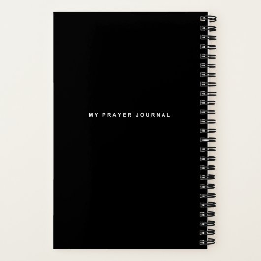 Mijn Prayer Journal Notitieboek (Achterkant)