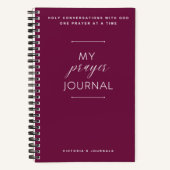 Mijn Prayer Journal Notitieboek (Voorkant)