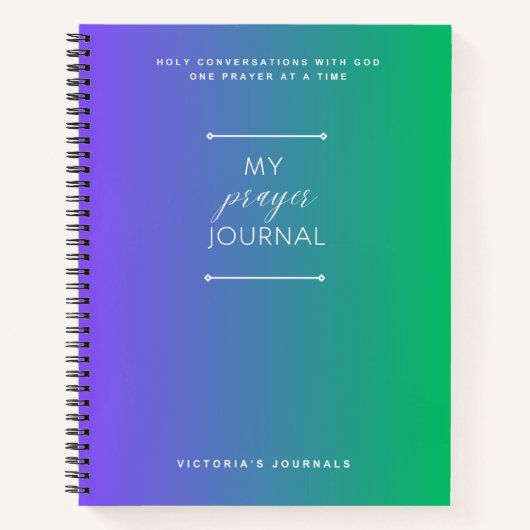 Mijn Prayer Journal Notitieboek (Voorkant)