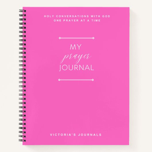 Mijn Prayer Journal Notitieboek (Voorkant)