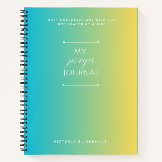 Mijn Prayer Journal Notitieboek (Voorkant)