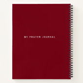 Mijn Prayer Journal Notitieboek (Achterkant)