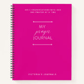 Mijn Prayer Journal Notitieboek (Voorkant)