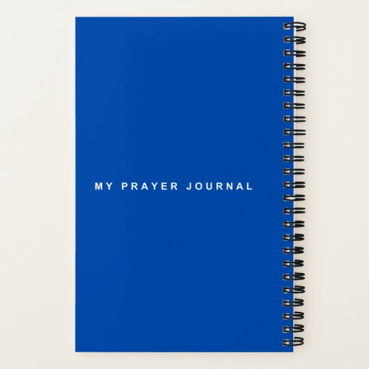 Mijn Prayer Journal Notitieboek (Achterkant)