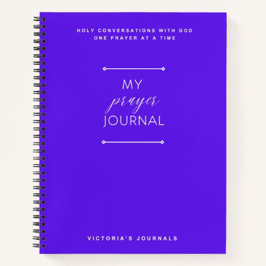 Mijn Prayer Journal Notitieboek (Voorkant)