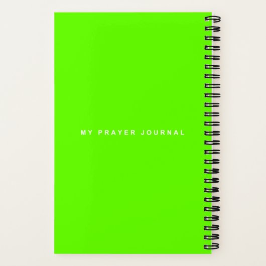 Mijn Prayer Journal Notitieboek (Achterkant)