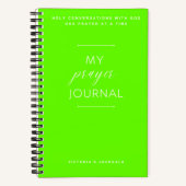 Mijn Prayer Journal Notitieboek (Voorkant)