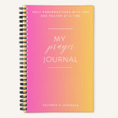 Mijn Prayer Journal Notitieboek (Voorkant)