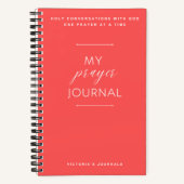 Mijn Prayer Journal Notitieboek (Voorkant)
