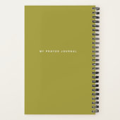 Mijn Prayer Journal Notitieboek (Achterkant)
