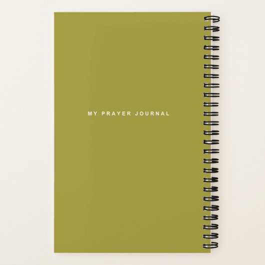 Mijn Prayer Journal Notitieboek (Achterkant)