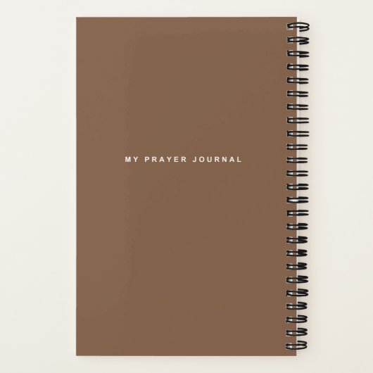 Mijn Prayer Journal Notitieboek (Achterkant)