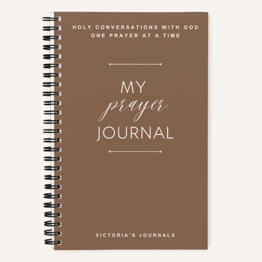 Mijn Prayer Journal Notitieboek (Voorkant)