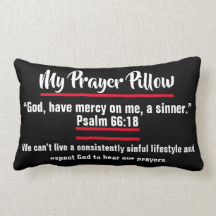 Mijn Prayer Pillow Lumbar Pillow 13 x 21 inch Kussen