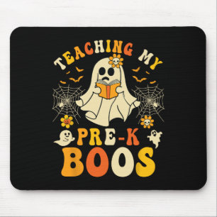 Mijn Pre-K Boos Crew Docenten Halloween Gho Muismat
