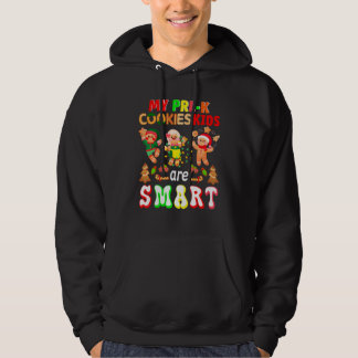 Mijn Pre K Cookies Kinder zijn Smart Xmas Cookies  Hoodie