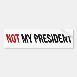 Mijn President 2024 niet Bumpersticker