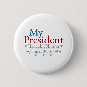 Mijn President (Barack Obama) Ronde Button 5,7 Cm
