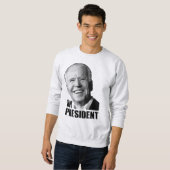 Mijn president Biden, antitrump Trui (Voorkant volledig)