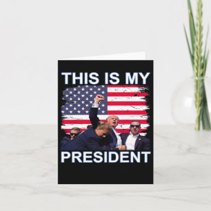 Mijn President is de verkiezing van Trump in 2024 Kaart