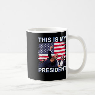 Mijn President is de verkiezing van Trump in 2024 Koffiemok