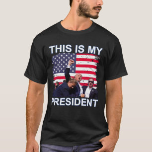 Mijn President is de verkiezing van Trump in 2024 T-shirt