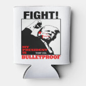 Mijn President is kogelvrij Trump Blikjeskoeler (Voorkant)