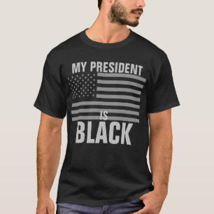 Mijn President is zwart T-shirt
