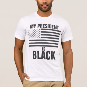 Mijn President is zwart T-shirt