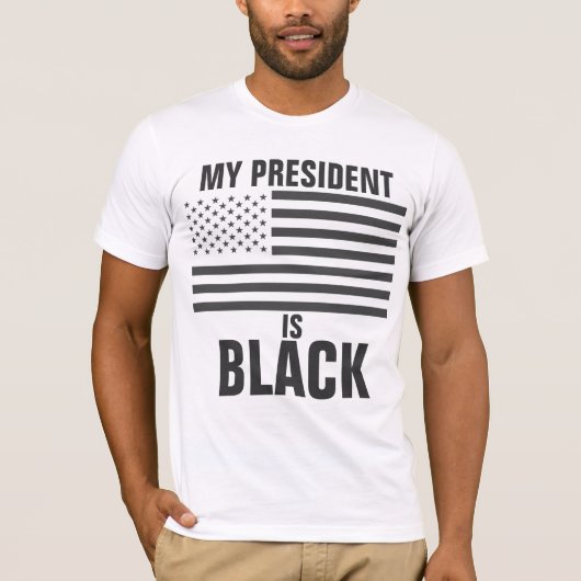 Mijn President is zwart T-shirt (Voorkant)